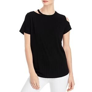 NWT Stratus by Chenault Strappy Cutout Shoulder Tshirt M